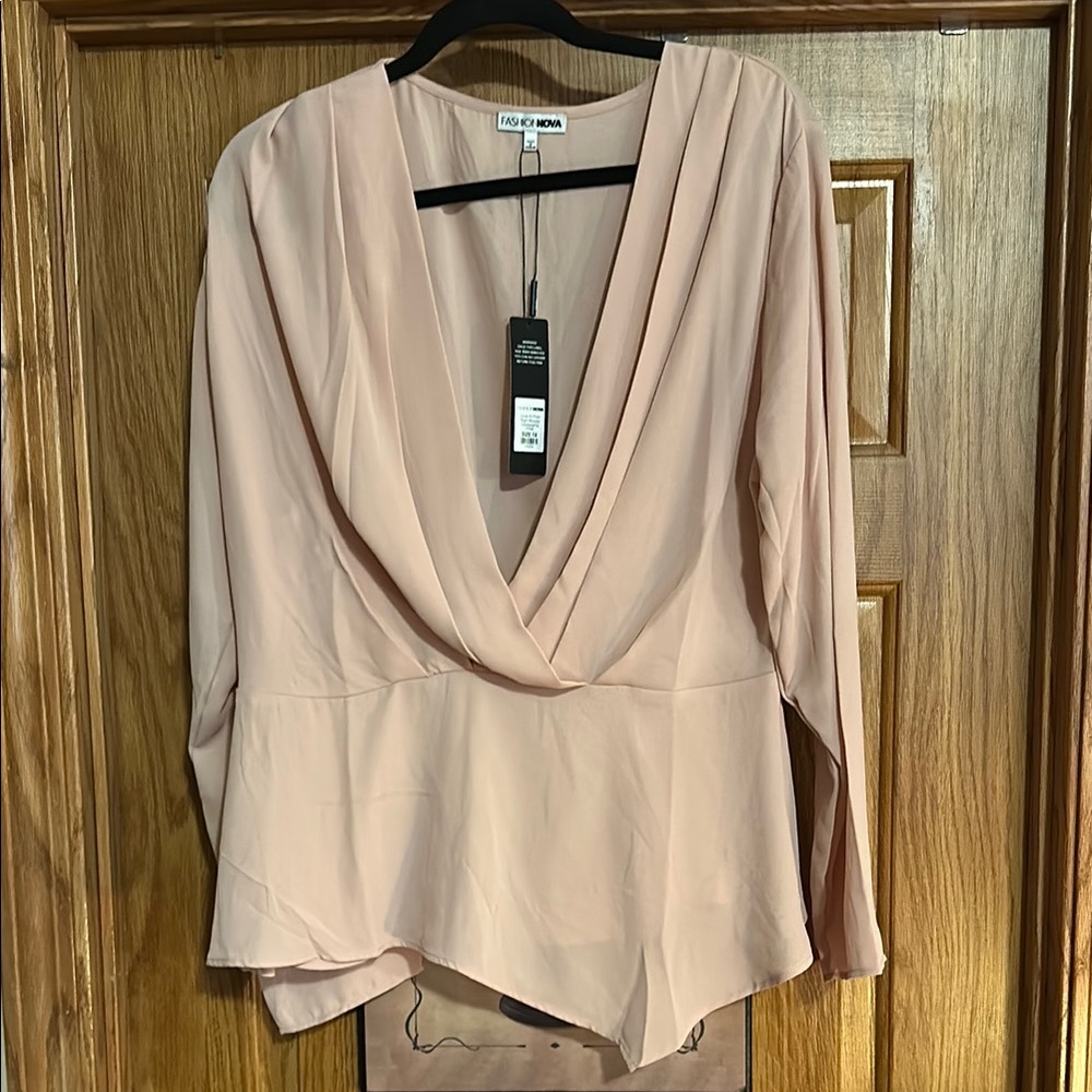 Flowy Blush Top